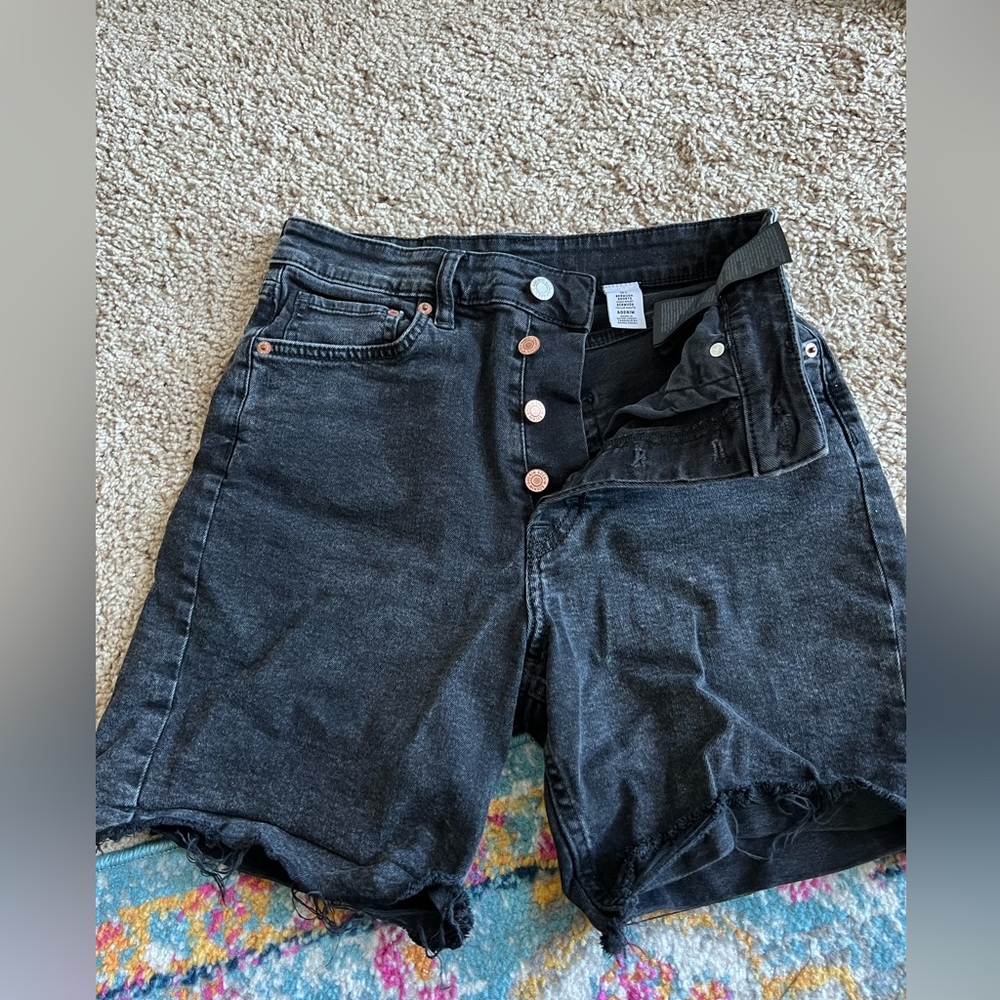 H&M black Jean shorts